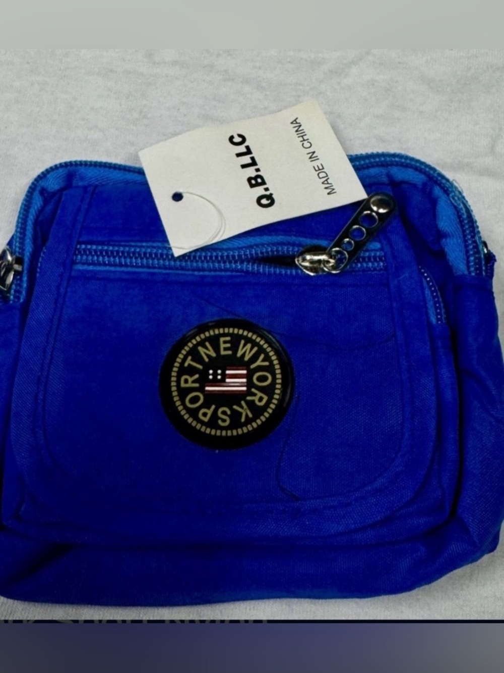 New York Sport Small  Nylon Crossbody Bag - Blue, Purple or Gray NWT